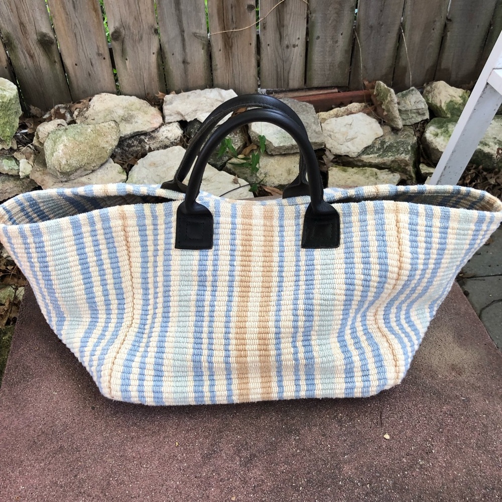 Dash & Albert Handwoven Large Tote Bag.
